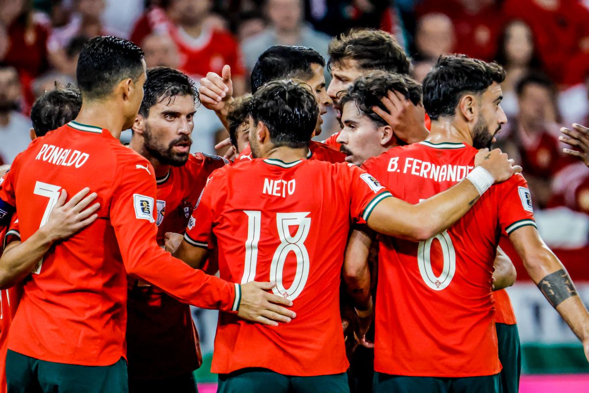 A Magyarország–Portugália vb-selejtező végén a vendégek örülhettek