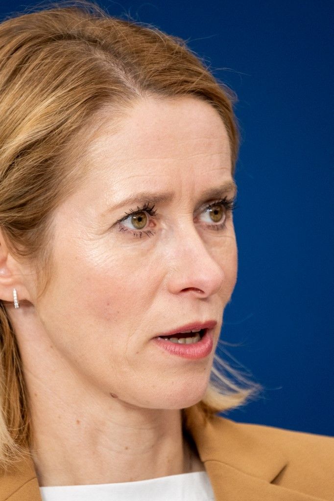 Kaja Kallas szerint a NATO-nak nagyobb szerepet kell vállalnia Ukrajában Fotó: AFP