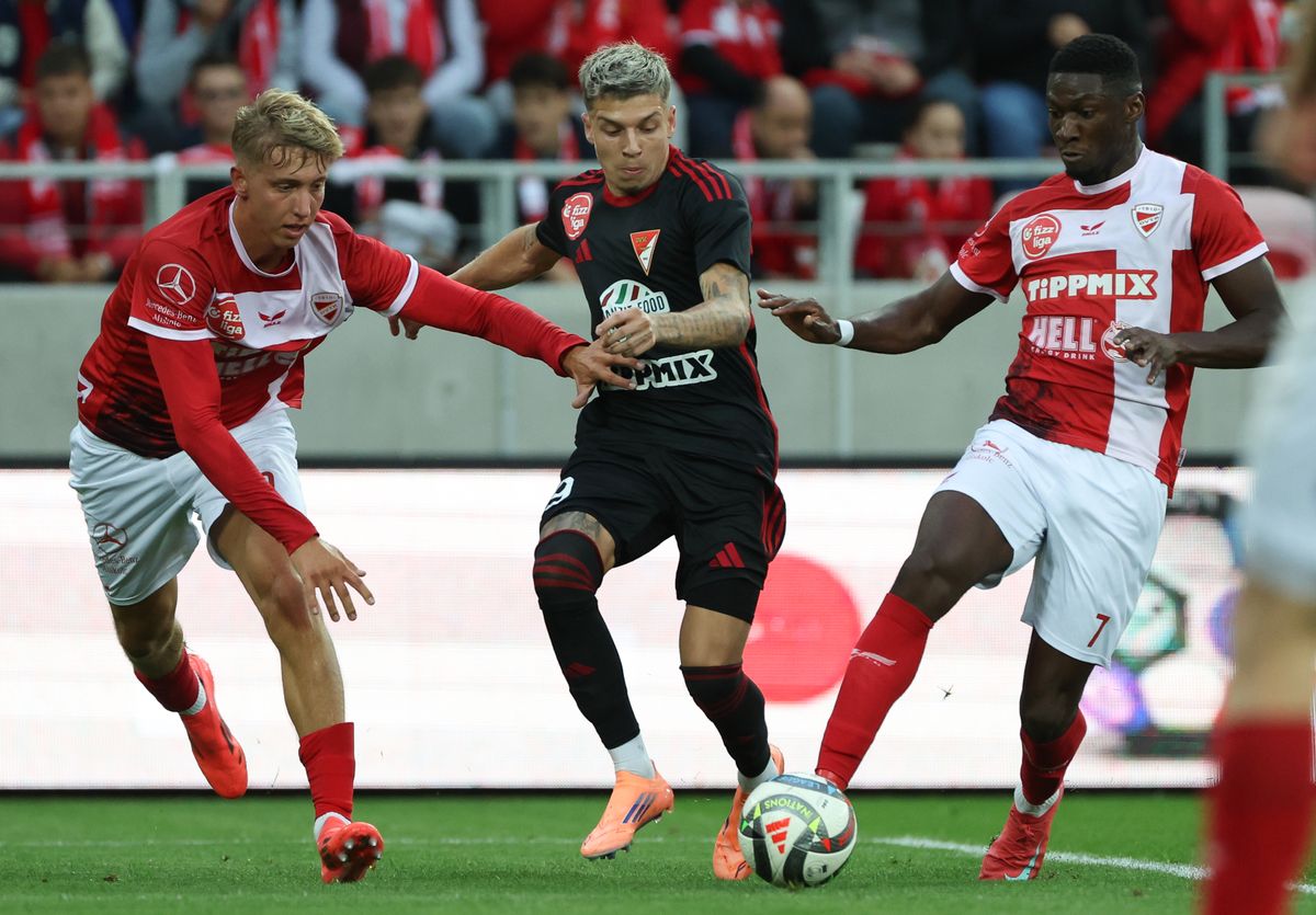 Miskolc 20250927
Labdarúgás Fizz Liga NB1 bajnoki mérkőzés DVTK-DVSC
Foto: Czinege Melinda Nemzeti Sport