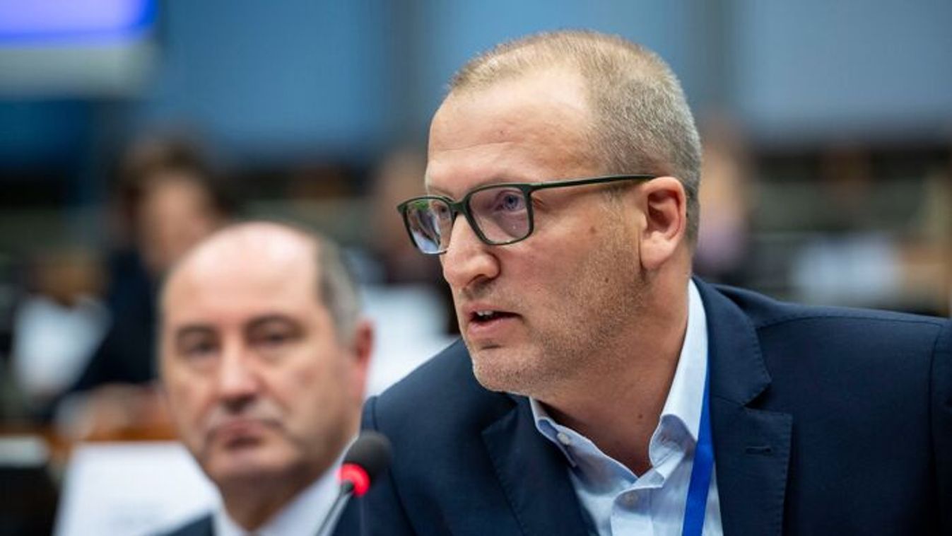  Zoltan Tarr, head of the Tisza Party’s EP delegation (Photo: MTI/Boglarka Bodnar)