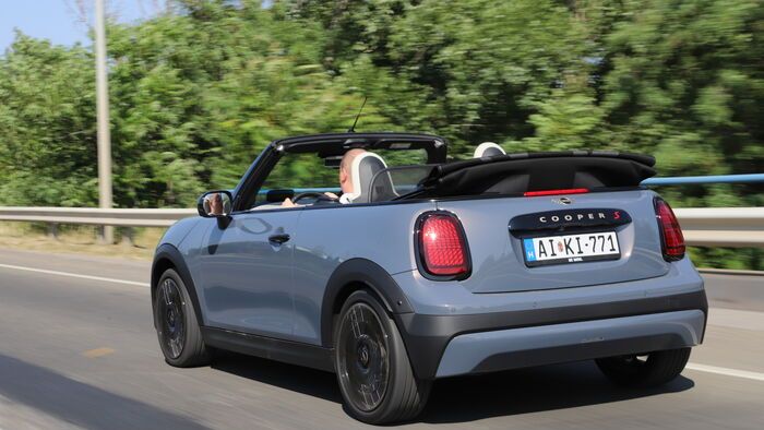 Mini Cooper Cabrio S teszt