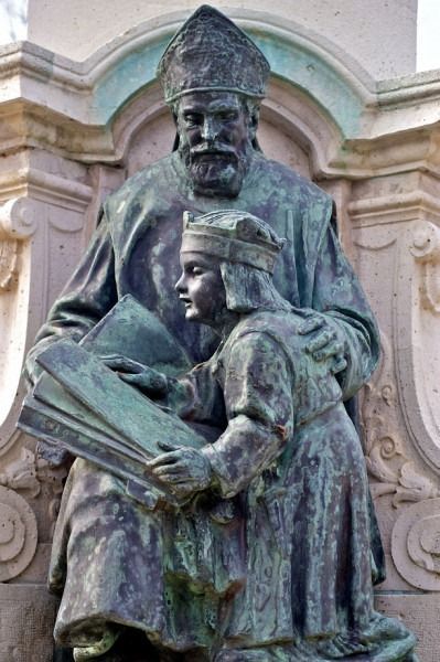 Szent Gellért Imre herceget tanítja. forrás: magyarkurir.hu