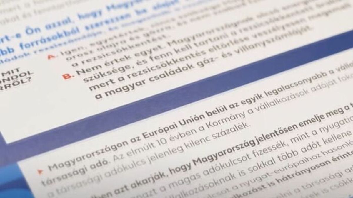 Here Is the Fifth, Final Question of the National Consultation + Video