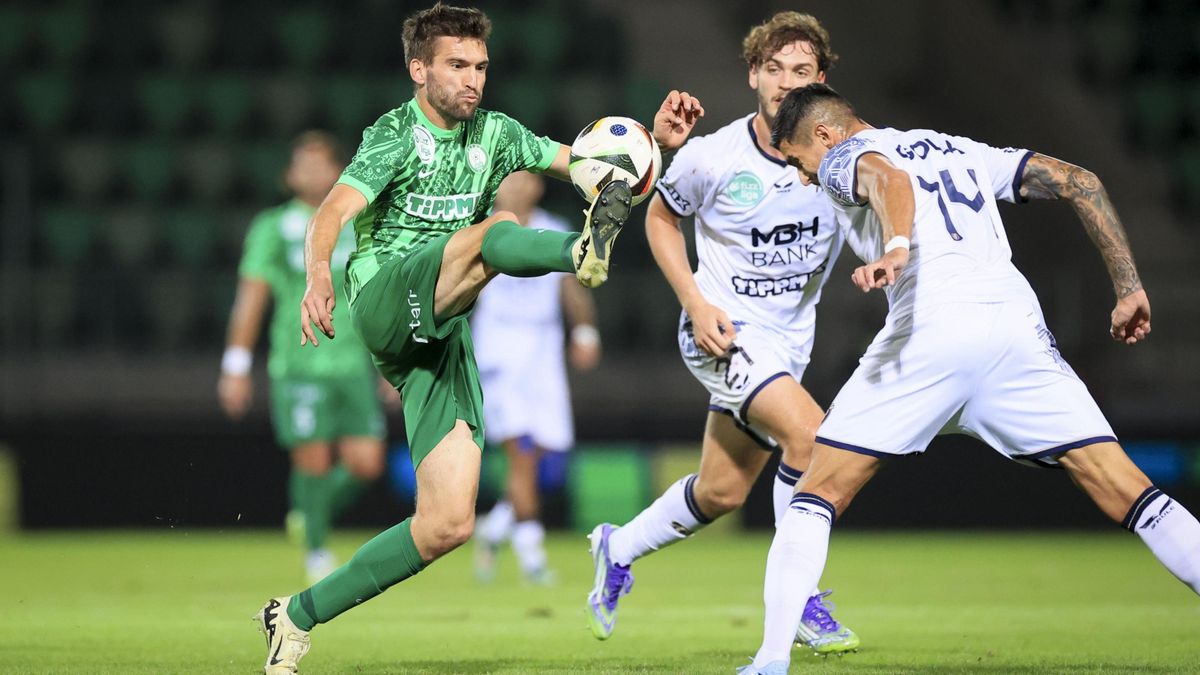 Sporttörténelmi pillanat Pakson, Németh András gólt lőtt, de ez is kevés volt a Puskásnak