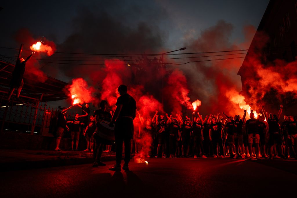 Magyarország - Portugália vb-selejtező szurkolók
