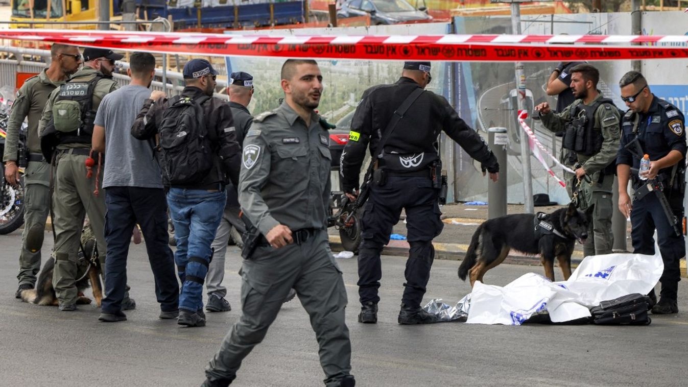 Brutális terrortámadás Izraelben (Fotó: AFP)