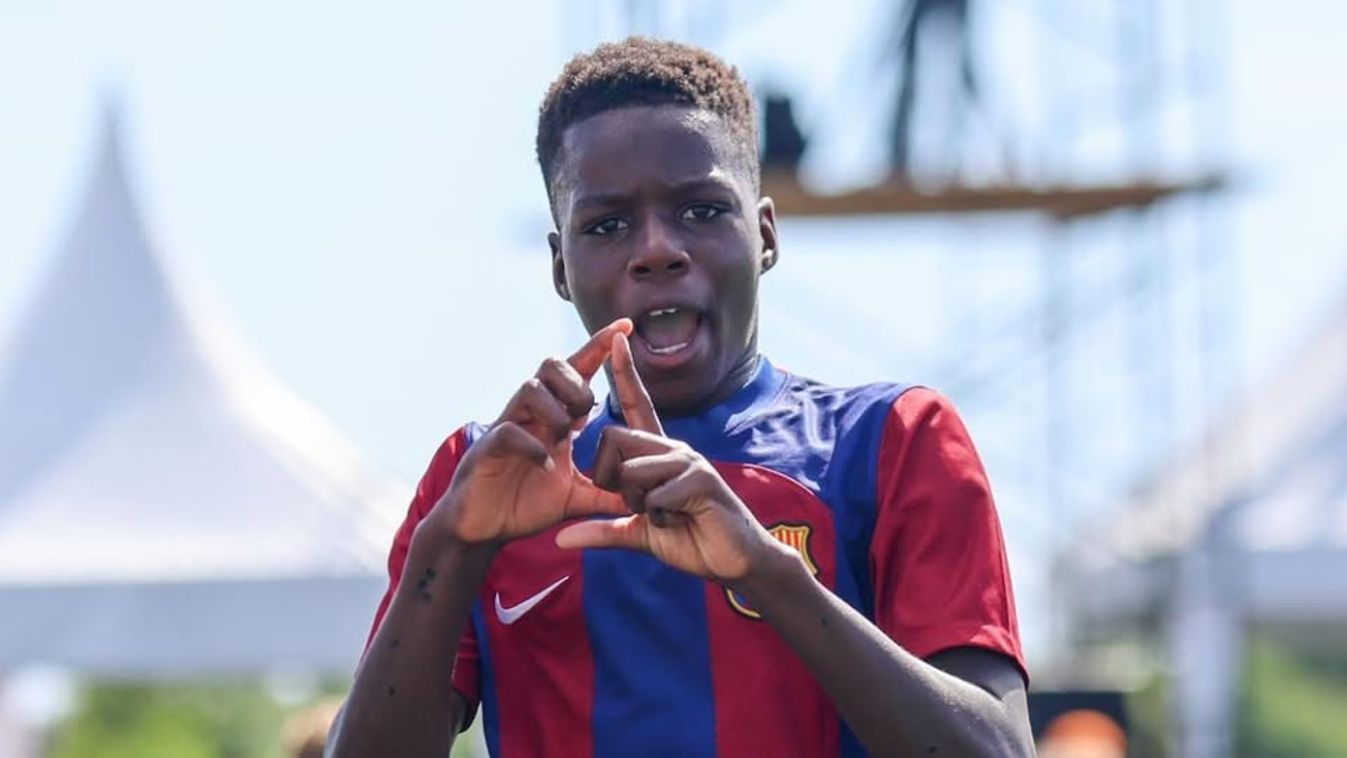 A 11 éves Kosiso lehet a Barcelona következő nagy csillaga