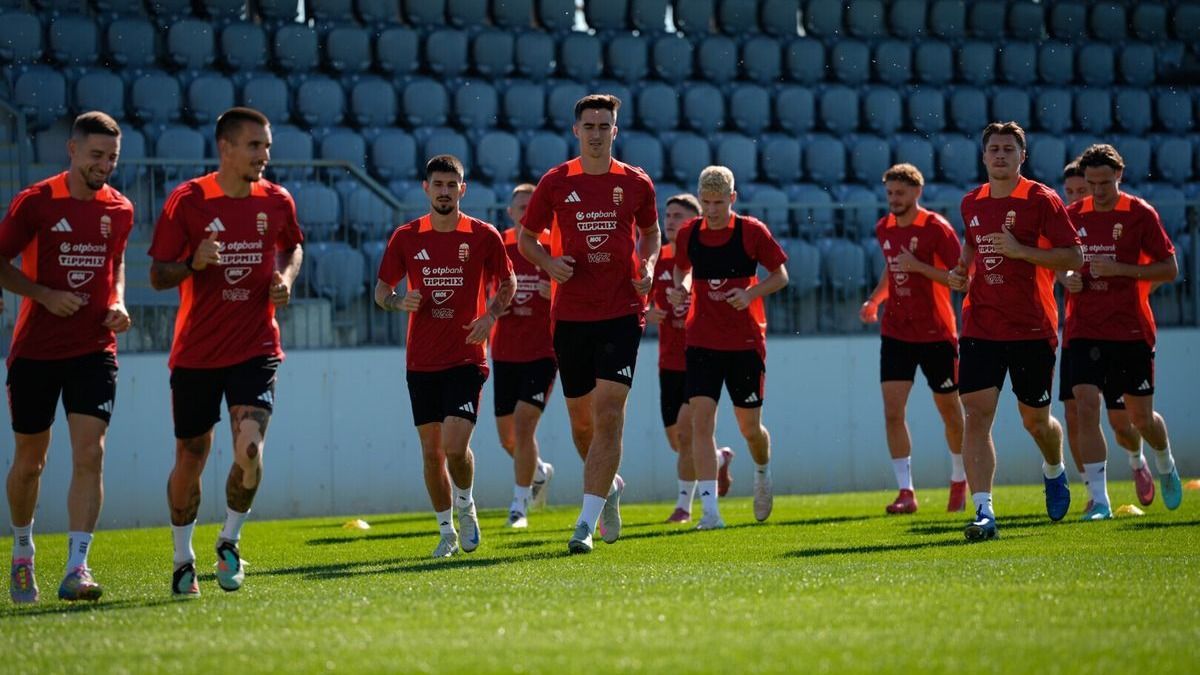 A magyar válogatott tagjai már megkezdték a felkészülést a vb-selejtezőkre Telkiben.