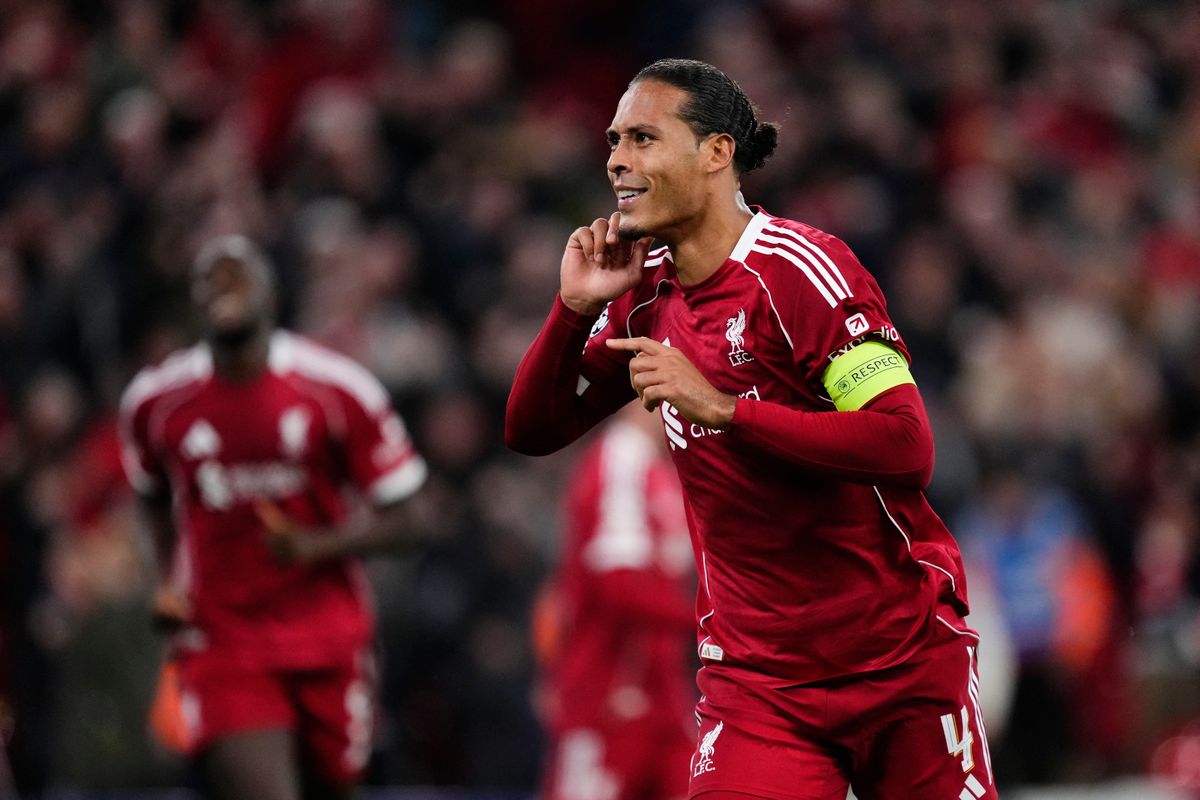 Virgil van Dijk a hosszabbításban szerezte a mindent eldöntő találatot a Liverpool és az Atlético Madrid szeptemberi BL-meccsén