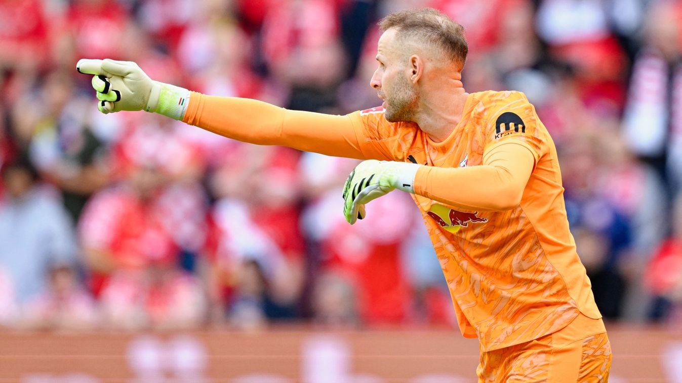 Gulácsi Péter nem kapott gólt az RB Leipzig bajnokiján szombat délután