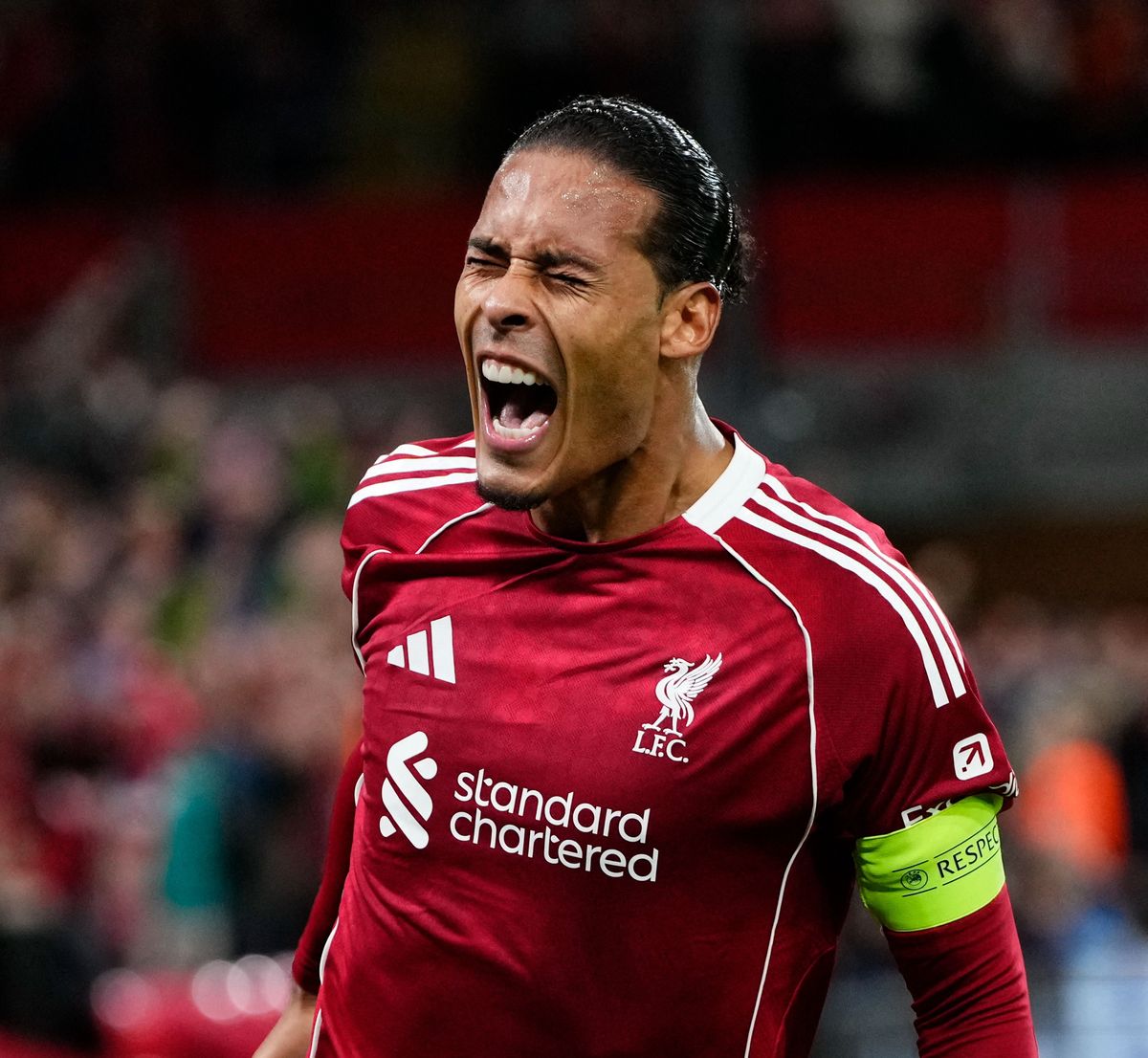 A Liverpool csapatkapitánya, Virgil van Dijk az Aranylabda közelébe sem került Forrás: Nur Photo