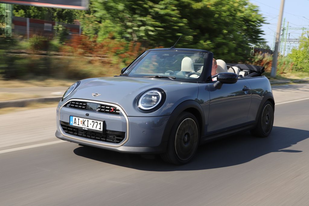 Mini Cooper Cabrio S teszt