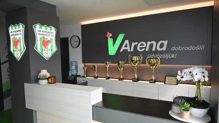 Vardarócon nagyon büszkék az új stadionra.