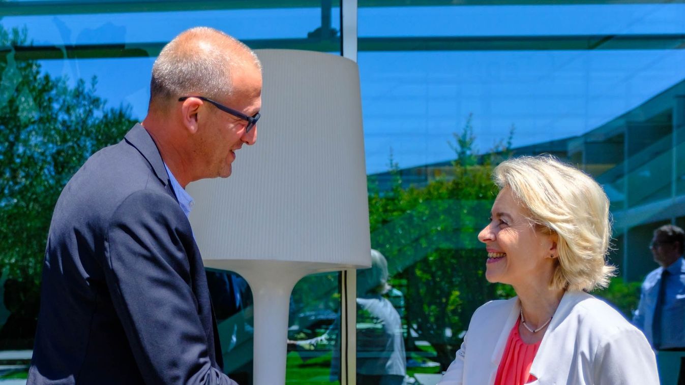 Tarr Zoltán és Von der Leyen