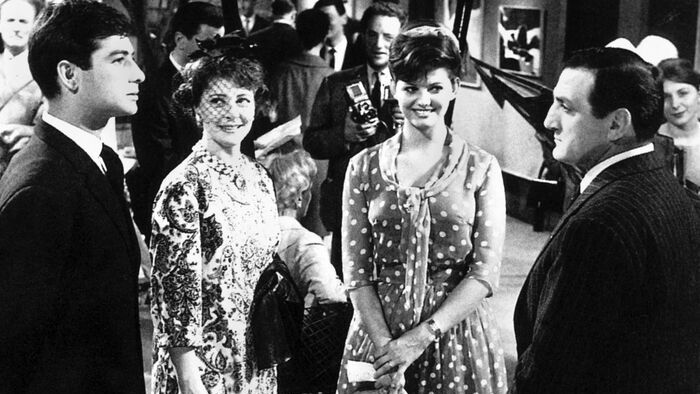 Les lions sont laches
1961
Real  Henri Verneuil
Jean Claude Brialy
Claudia Cardinale
Lino Ventura.
Collection Christophel © Franco London Films / Vides Cinematografica / Marcel Dole (Photo by Marcel Dole / Collection ChristopheL via AFP)