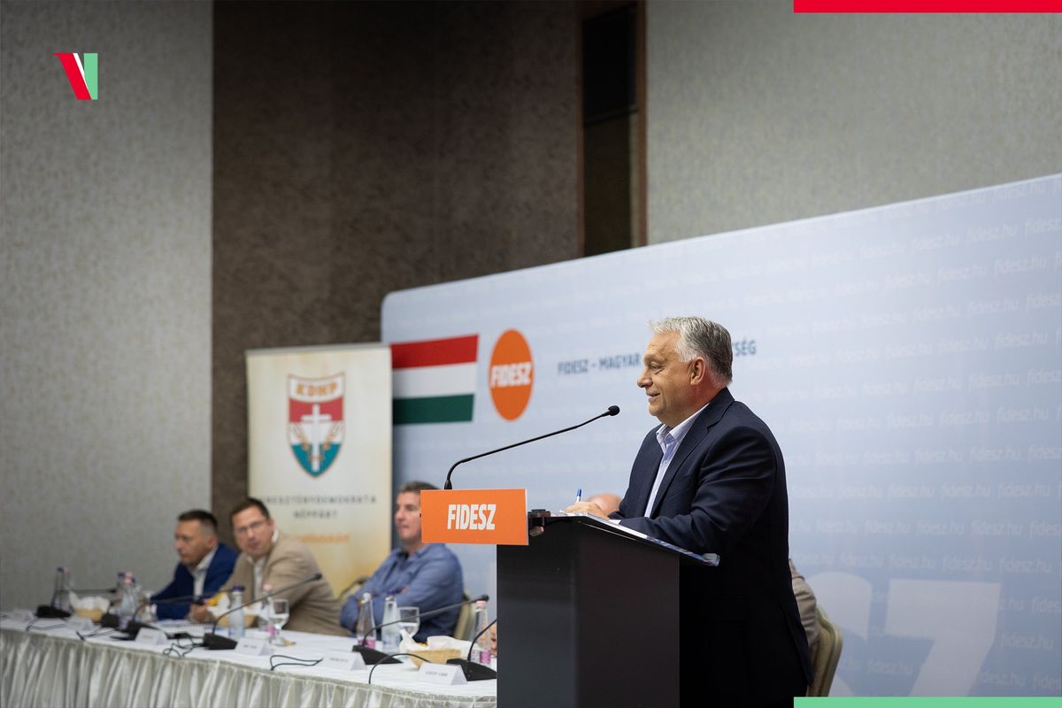 Orbán Viktor, frakcióülés