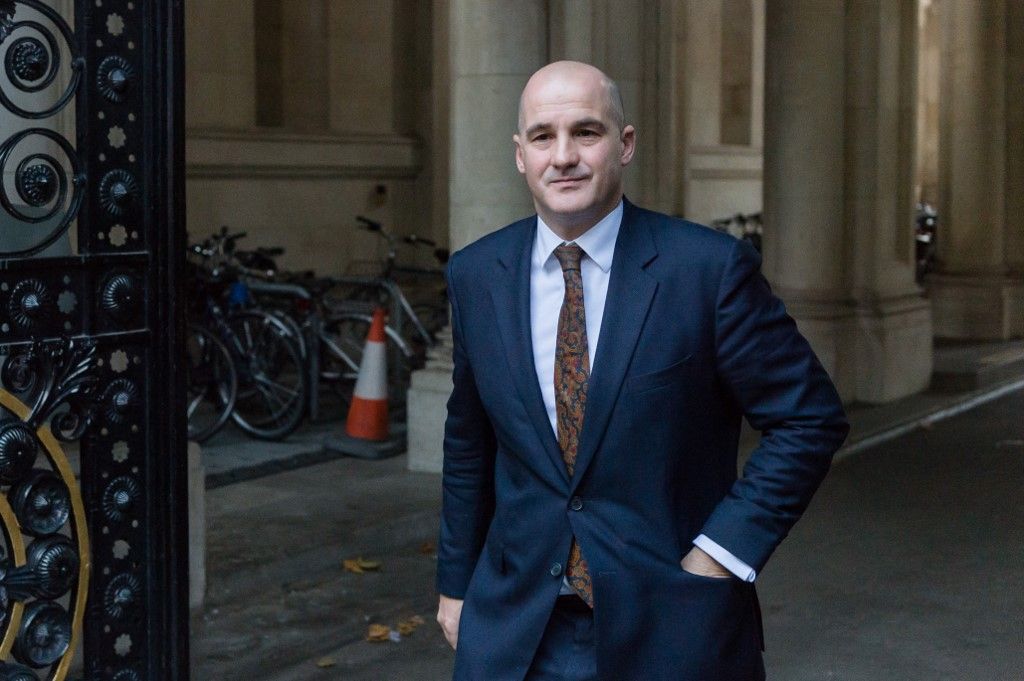 LONDON, UNITED KINGDOM - OCTOBER 25: Minister without Portfolio Jake Berry arrives in Downing Street for the final cabinet meeting chaired by Prime Minister Liz Truss in London, United Kingdom on October 25, 2022. Wiktor Szymanowicz / Anadolu Agency (Photo by Wiktor Szymanowicz / ANADOLU AGENCY / Anadolu via AFP)