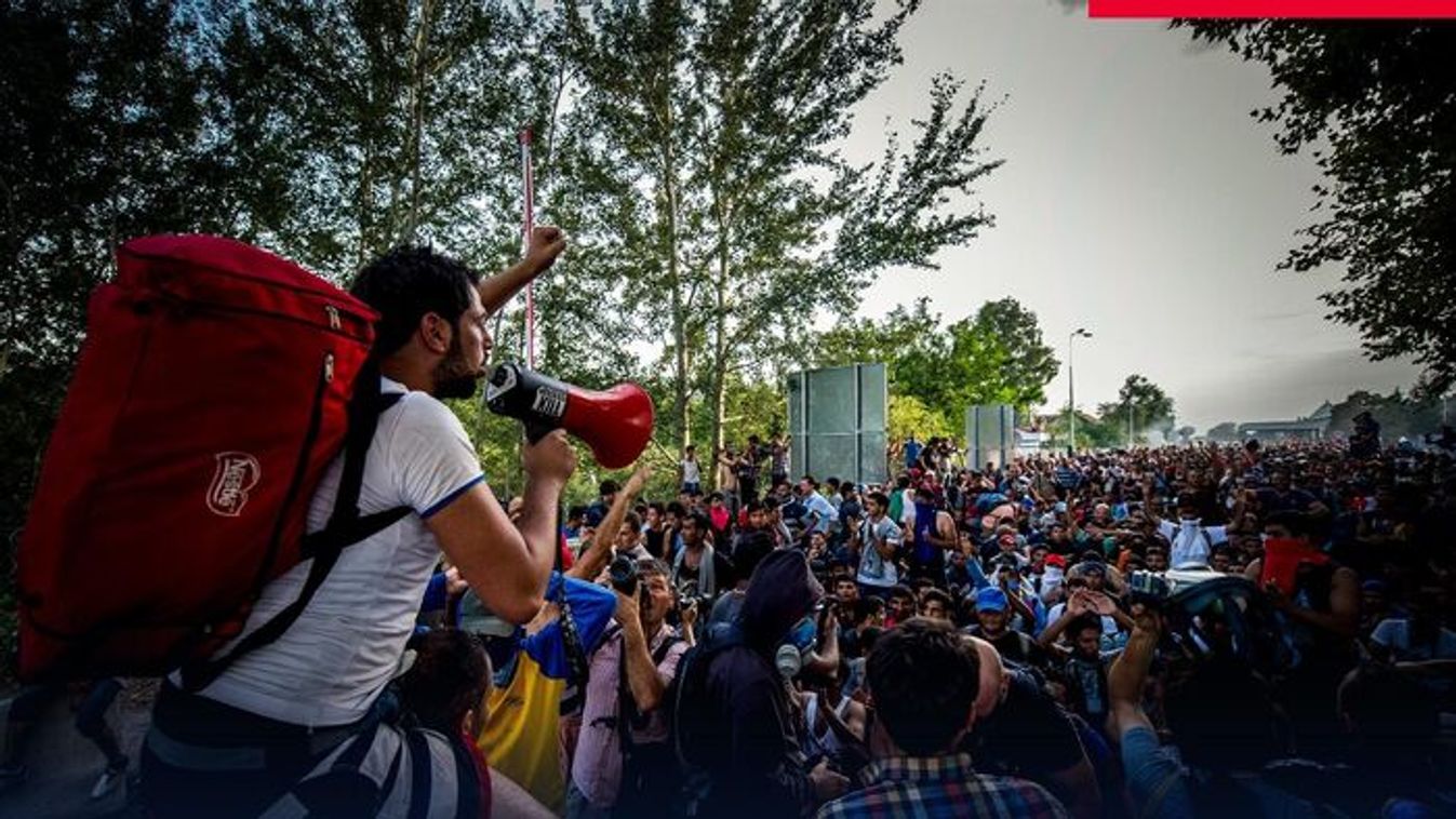The events at Roszke marked a turning point in Hungary's border protection (Source: Facebook/Viktor Orban)