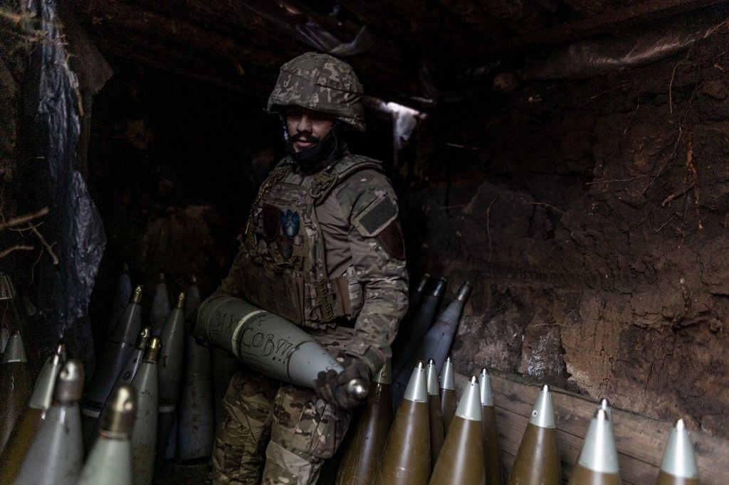 Ukrajna számára kulcsfontosságú lesz a jövő év (Fotó: AFP)