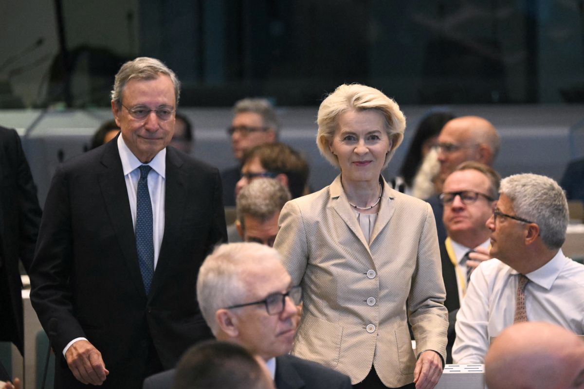 Von der Leyen Draghi munkáját méltatta, de elismerte, hogy a versenyképességi javaslatok hatásához még politikai támogatás kell.
