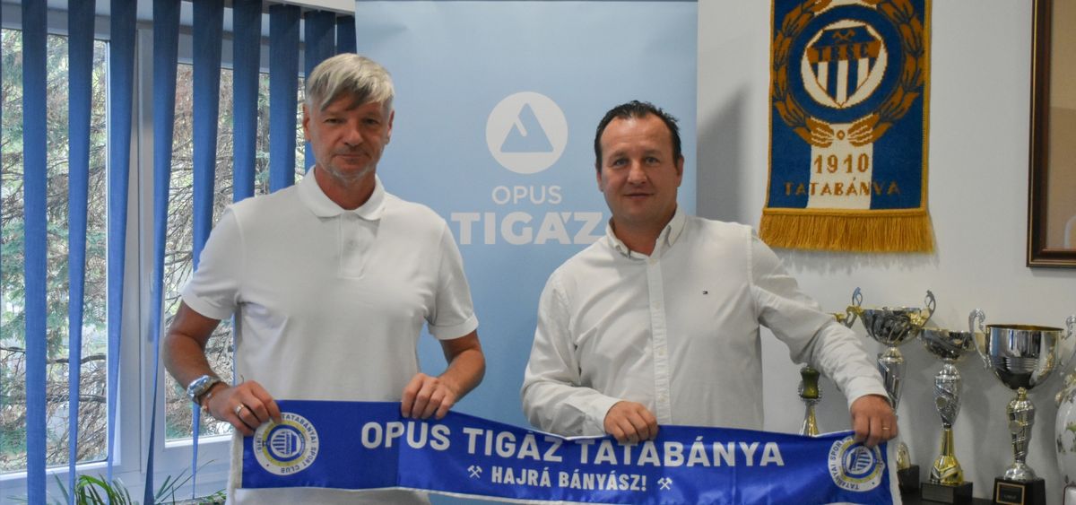 Horváth Ferenc múlt héten lett az Opus Tigáz Tatabánya vezetőedzője, de a Zsámbék elleni NB III-as bemutatkozása nem sikerült jól, Horváth Ferenc, Tatabánya, NB III, NB3, vezetőedző, Opus Tigáz Tatabánya