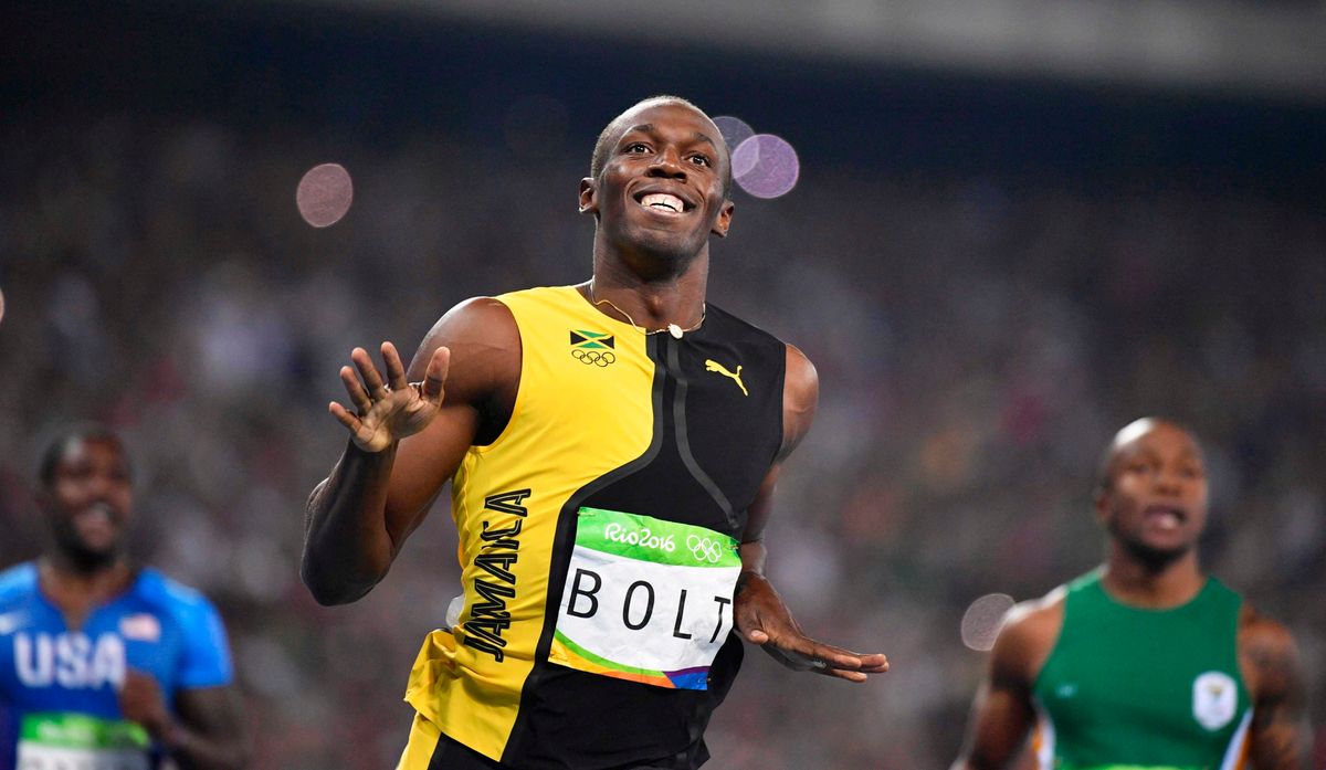 Usain Bolt sorozatban háromszor győzött olimpián 100 méteren