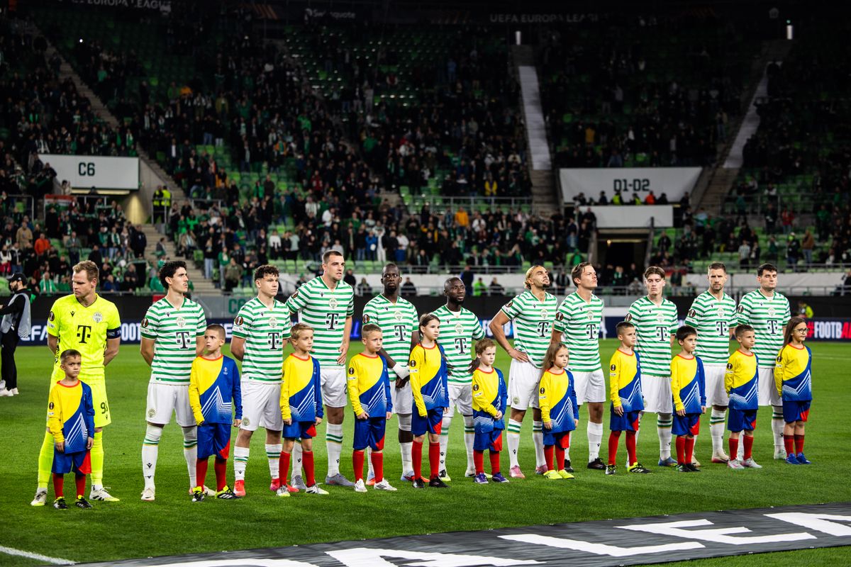 Öt magyar játékos szerepelt a Fradi kezdőcsapatában az FTC–Plzen Európa-liga-mérkőzésen, Lisztes Krisztián kimaradt a keretből