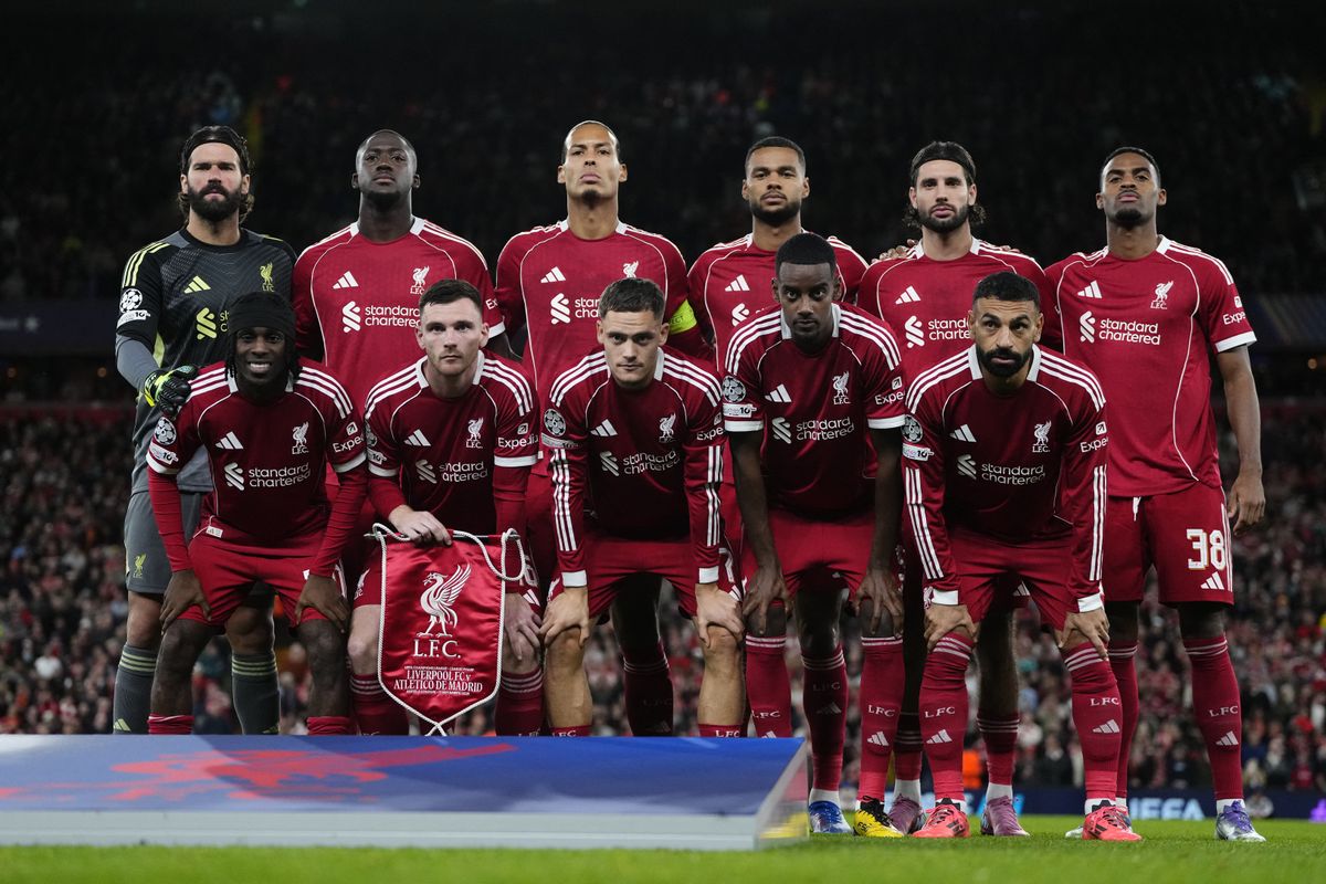 A Liverpool kezdőcsapata – Szoboszlai Dominikkel és Kerkez Milos nélkül