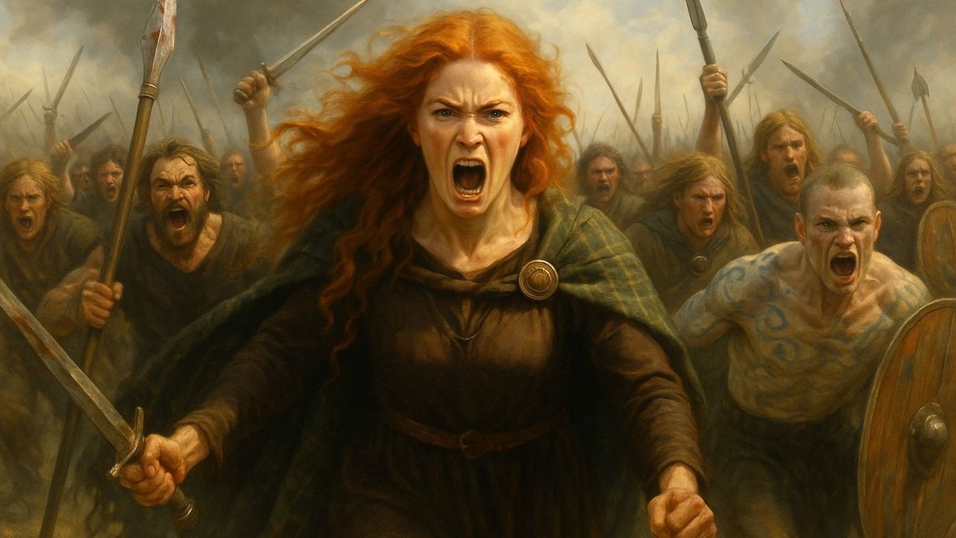 Boudica volt a kelták leghíresebb királynője