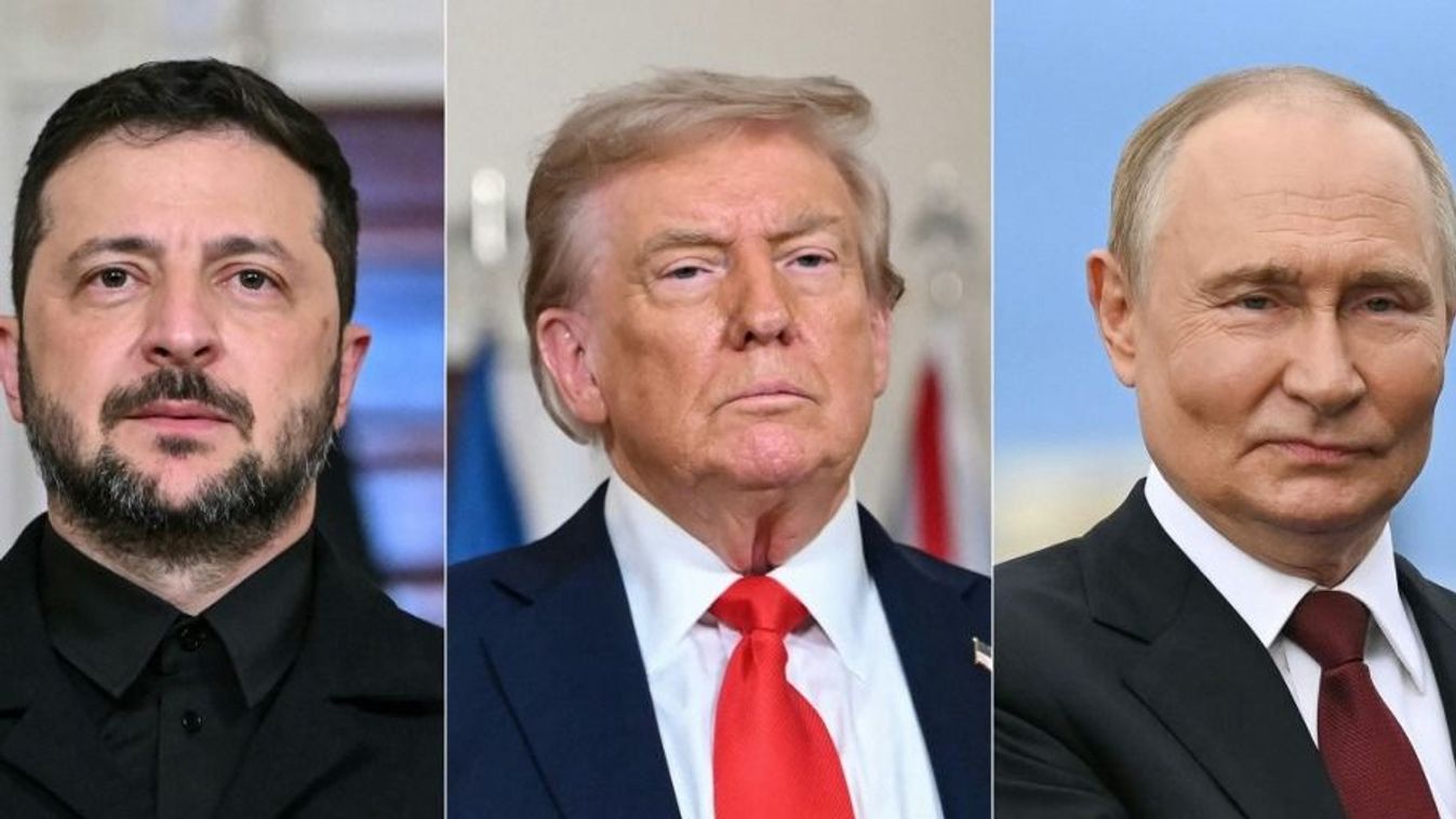 Zelenszkij, Trump és Putyin