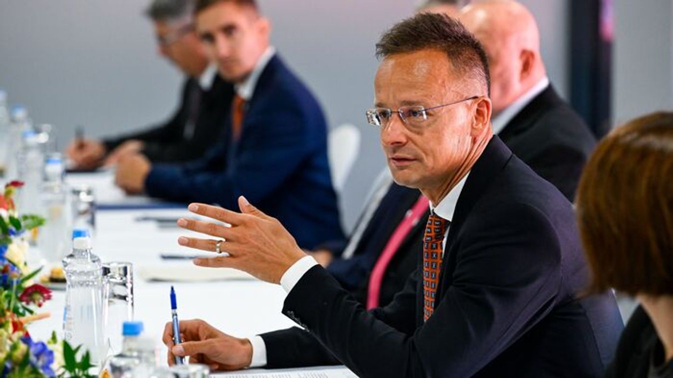 Hungarian FM Peter Szijjarto (Photo: MTI/Robert Hegedus)