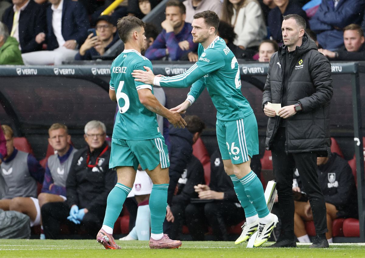 Andy Robertson több játékpercre vágyik, de nem kárörvendő Kerkez Milos lecserélése miatt