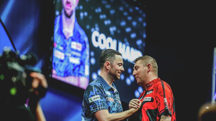Luke Humphries és Nathan Aspinall nagy meccset játszott az MVM Dome-ban