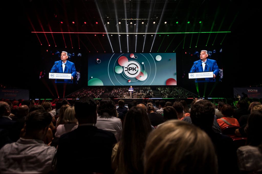 Digitális Polgári Körök rendezvény
Orbán Viktor