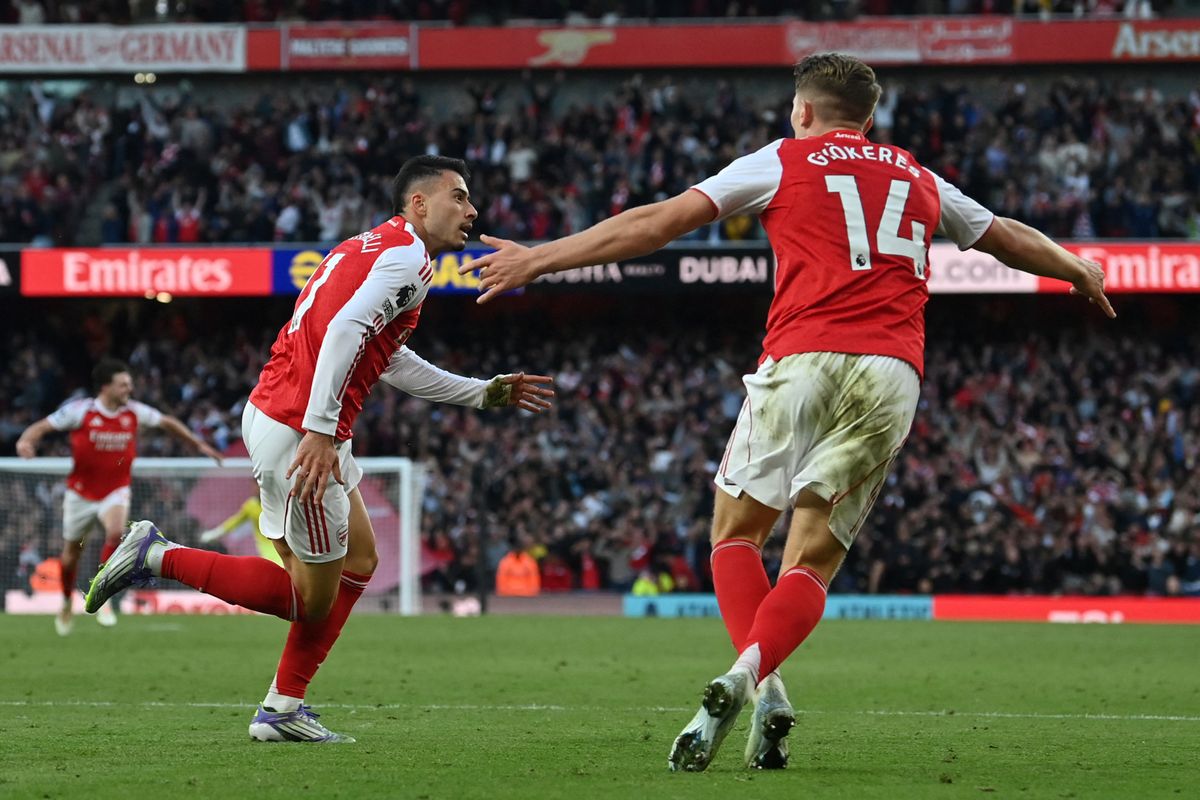 Haaland góljára későn válaszolt az Arsenal, így döntetlen lett a vége
