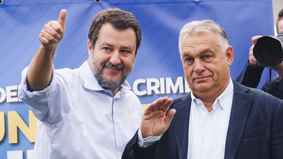 Orbán Viktor: Köszönet Matteo Salvininak!