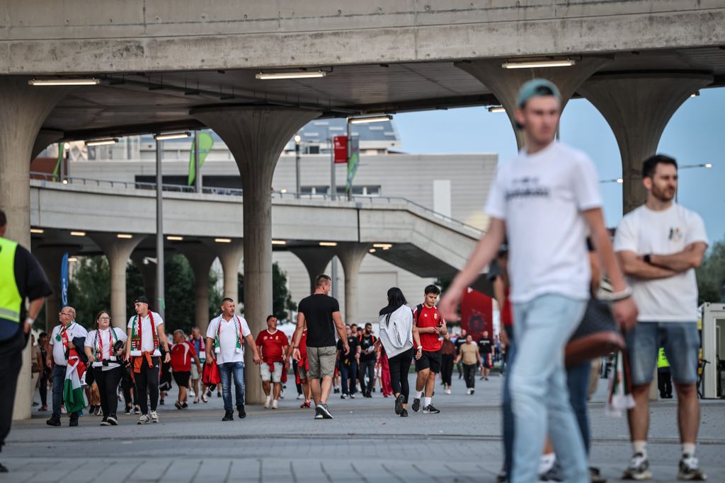 Magyarország - Portugália vb-selejtező szurkolók