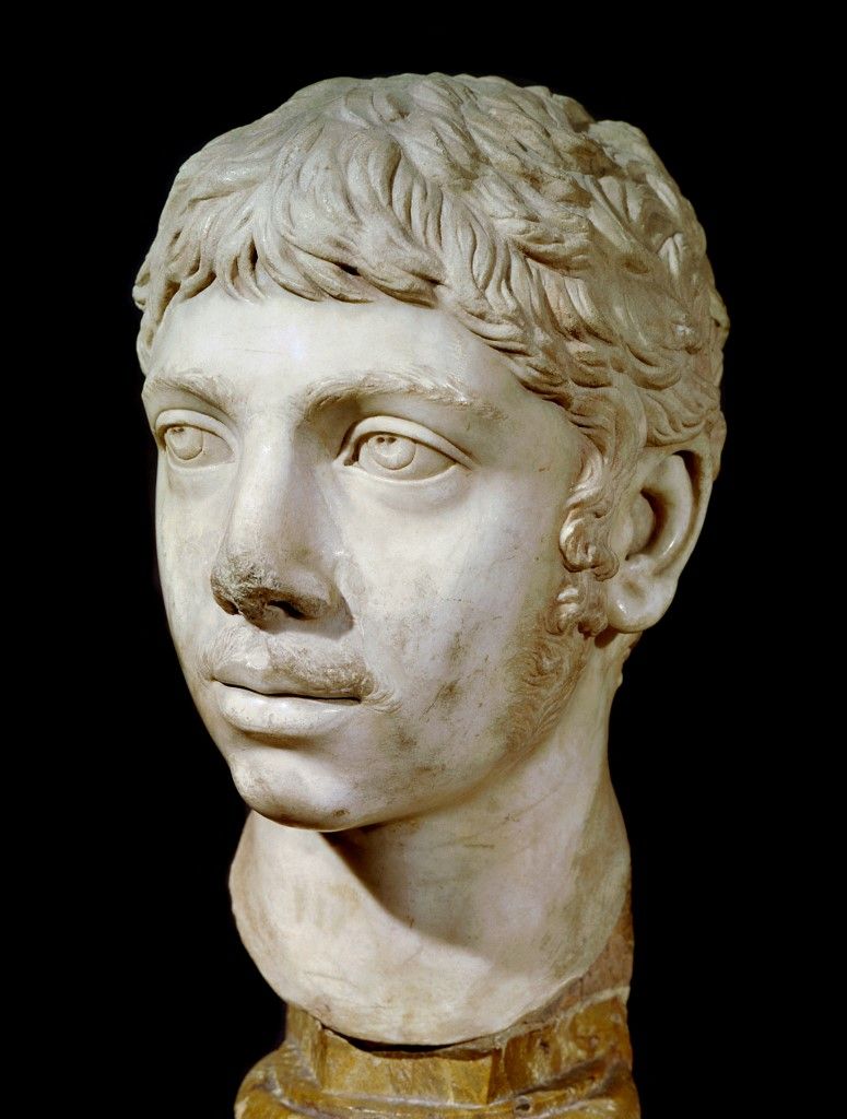 Bust of Heliogabalus (204-222) (Heliogabale ou Elagabal (Varius Avitus Bassianus)  (stone) by Roman, (3rd century AD); Musei Capitolini, Rome, Italy; (add.info.: Varius Avitus Bassianus, ruled from 218 AD; appointed high priest of the Syro-Phoenician sun god Elagabel) (Photo by leemage / Bridgeman Images via AFP)