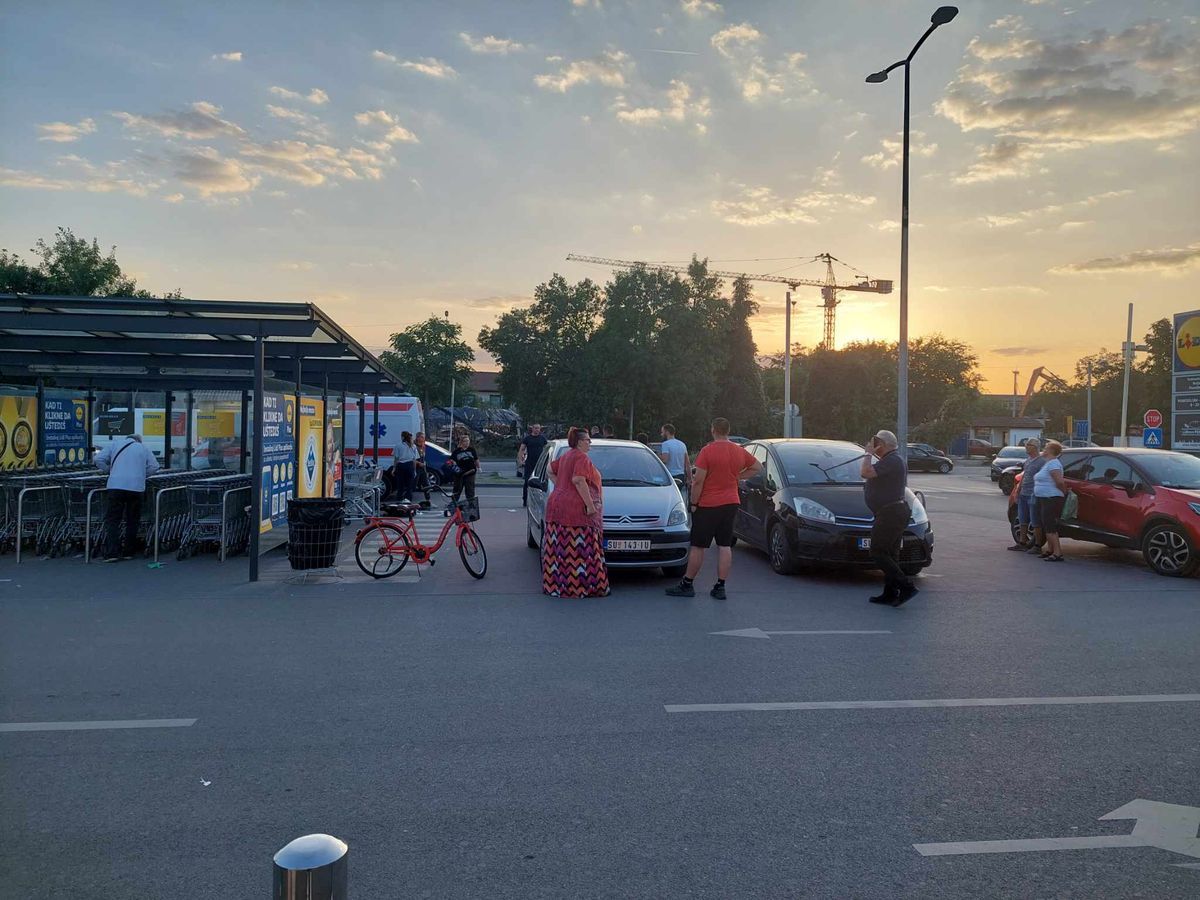 Migránst lőttek le Szabadka központjában (Fotó: Magyar Nemzet)