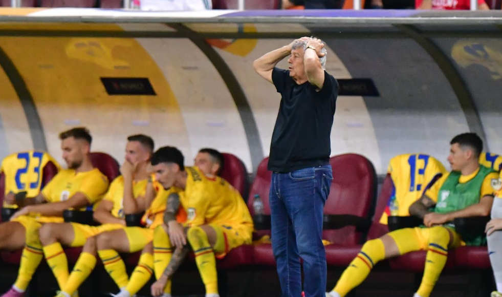 Mircea Lucescu is csak a fejét fogta Románia újabb veresége után