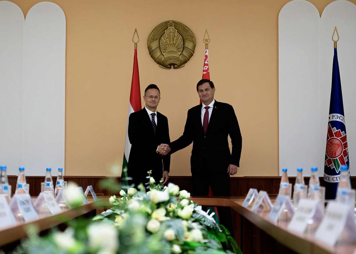 Szijjártó Péter a magyar-belarusz gazdasági vegyes bizottság ülésén vett részt.