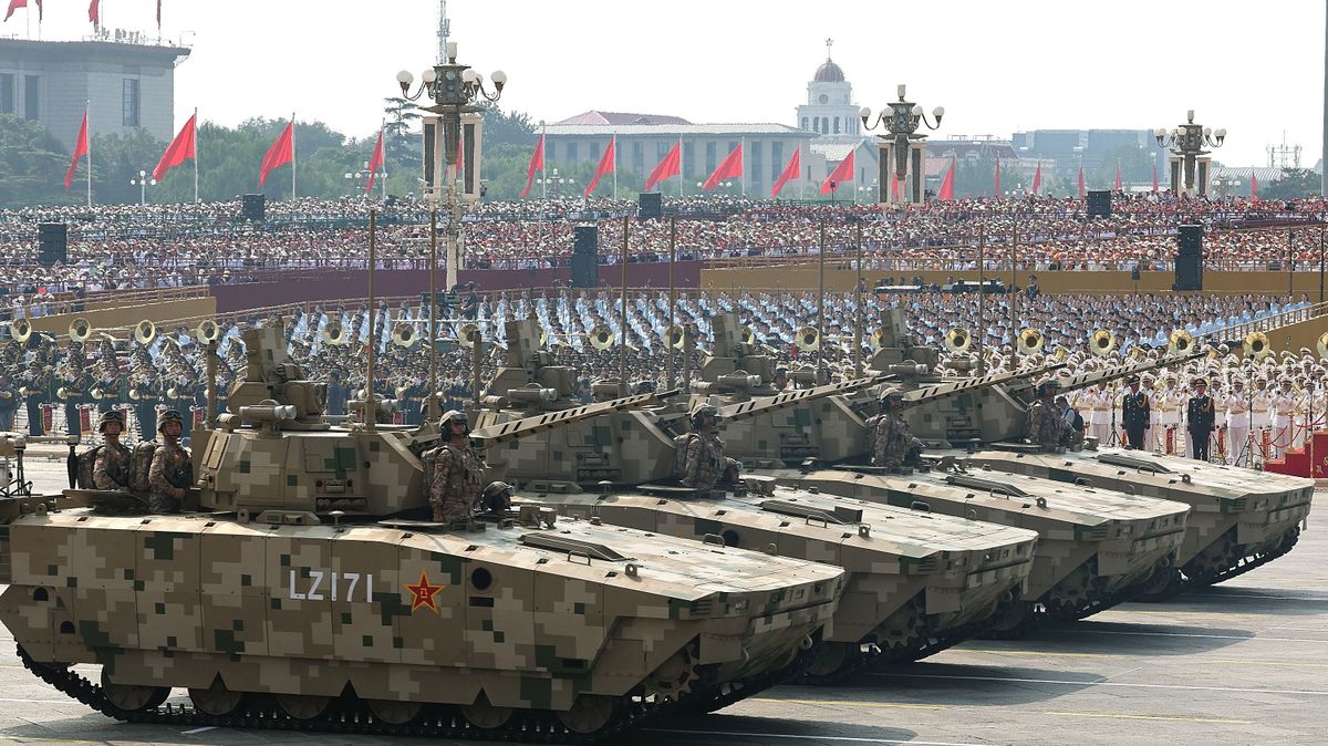 Kína békére törekszik a világban, de felkészült a védekezésre is  (Fotó: LI GANG / XINHUA - AFP)
