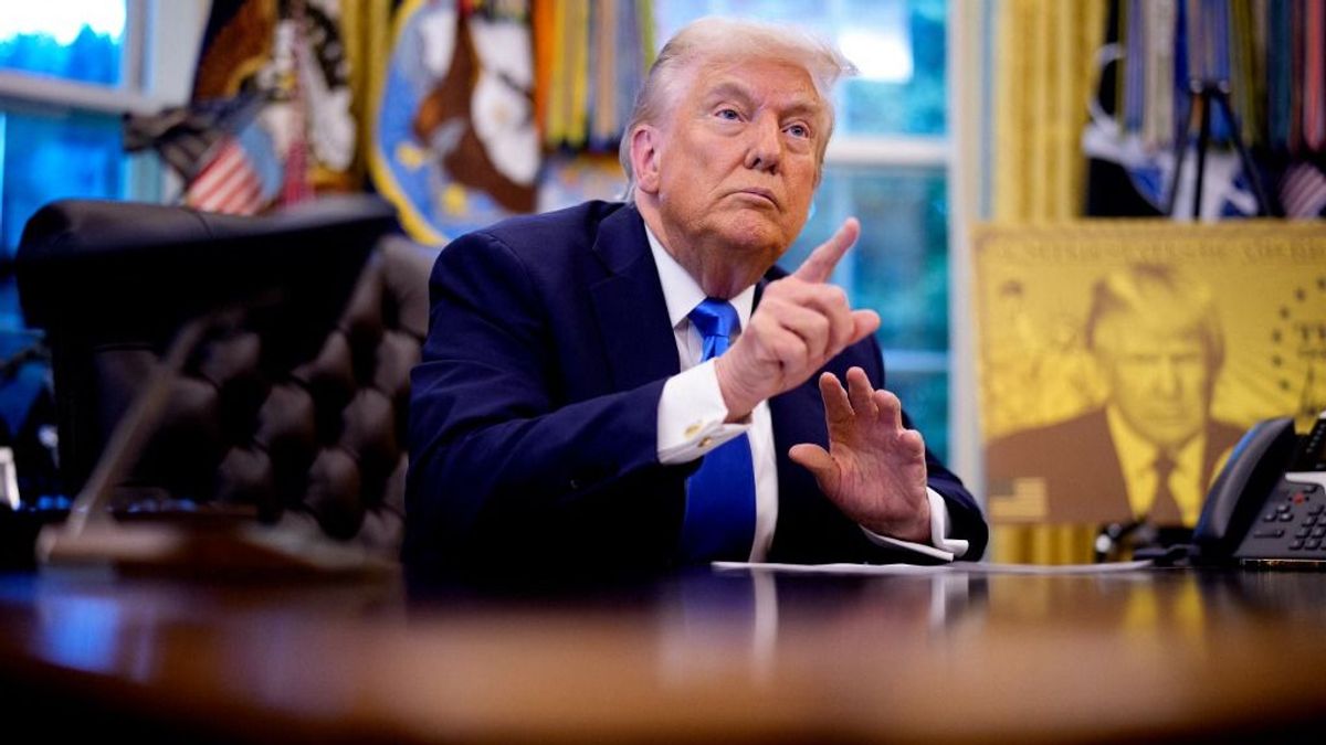 Trump kemény üzenetet küldött