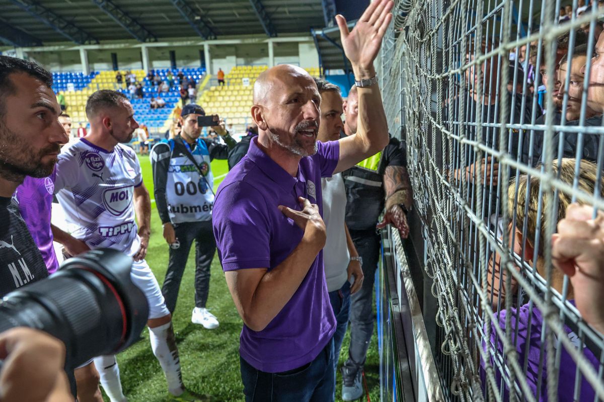Damir Krznar vezetőedző magára vállalta a felelősséget az Újpest eddigi szerepléséért