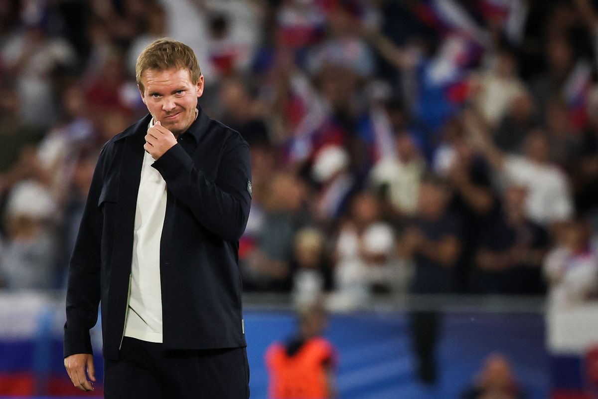 A német válogatott szövetségi kapitánya, Julian Nagelsmann a sajátjait bírálta a szlovákok elleni vereség után