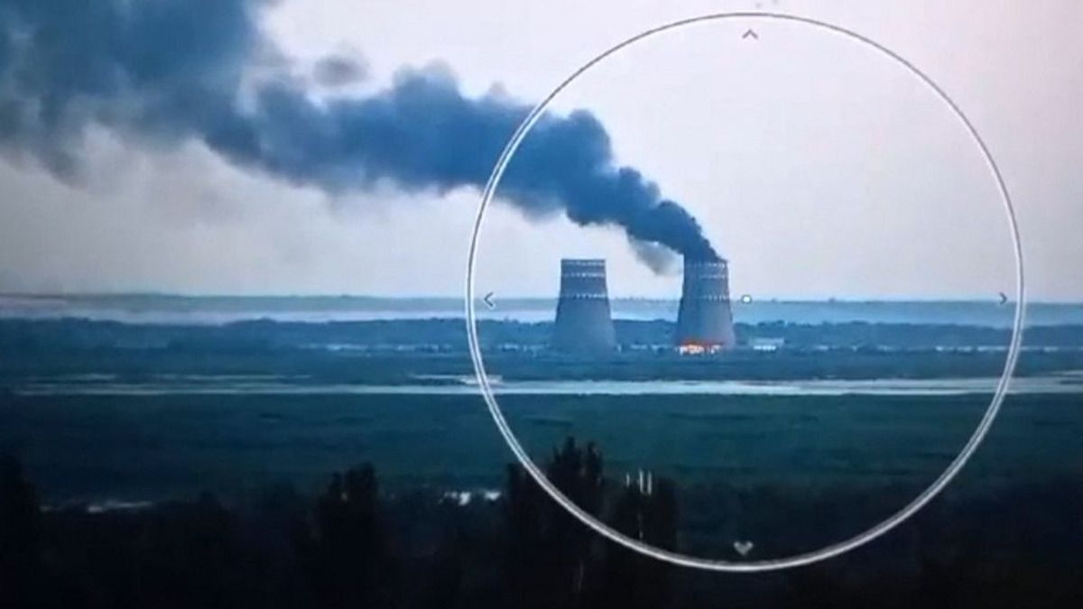 Vészhelyzet állt elő a zaporizzsjai atomerőműben