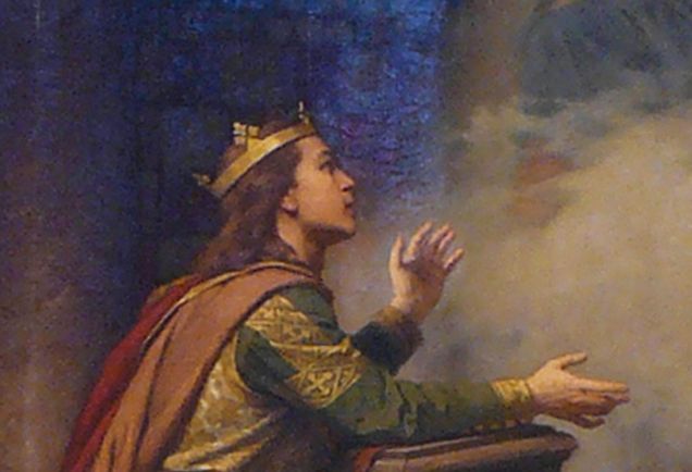 Imre herceg. Vastagh György oltárképe.  dp.hu
