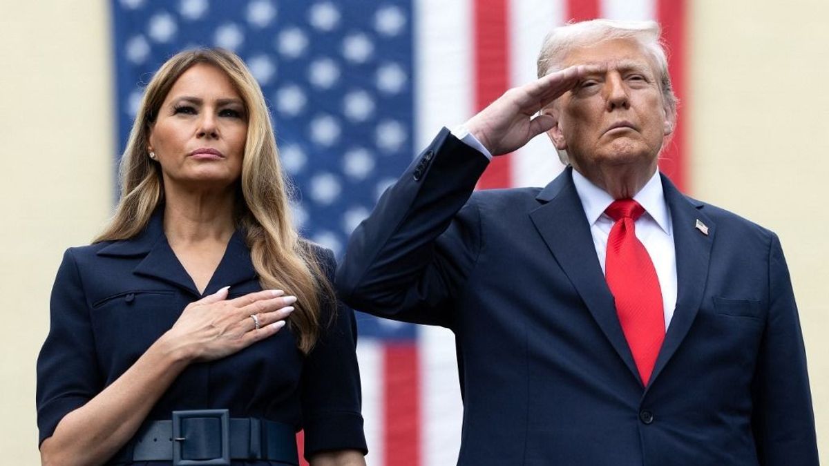 A Pentagonnál emlékezett Trump