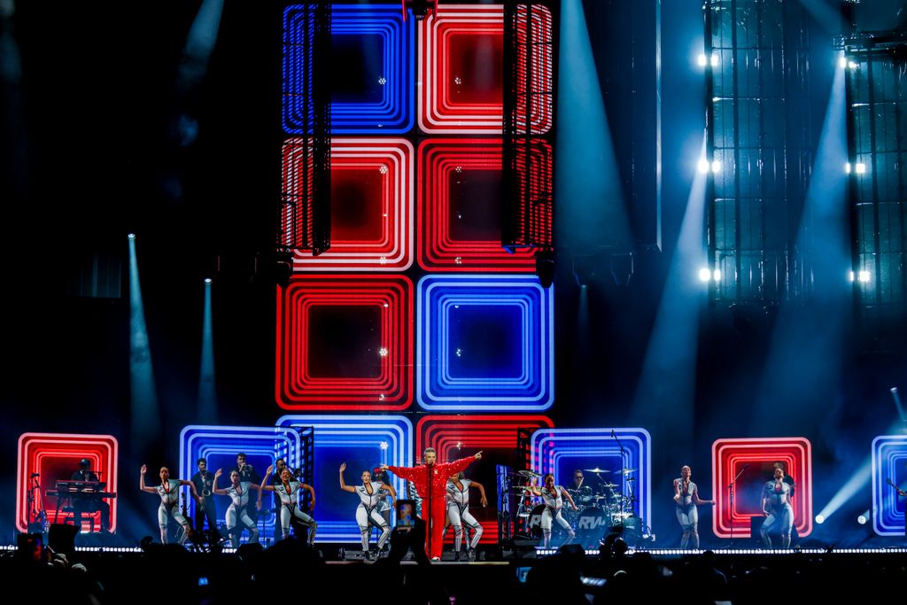 Robbie Williams koncert az MVM dómban