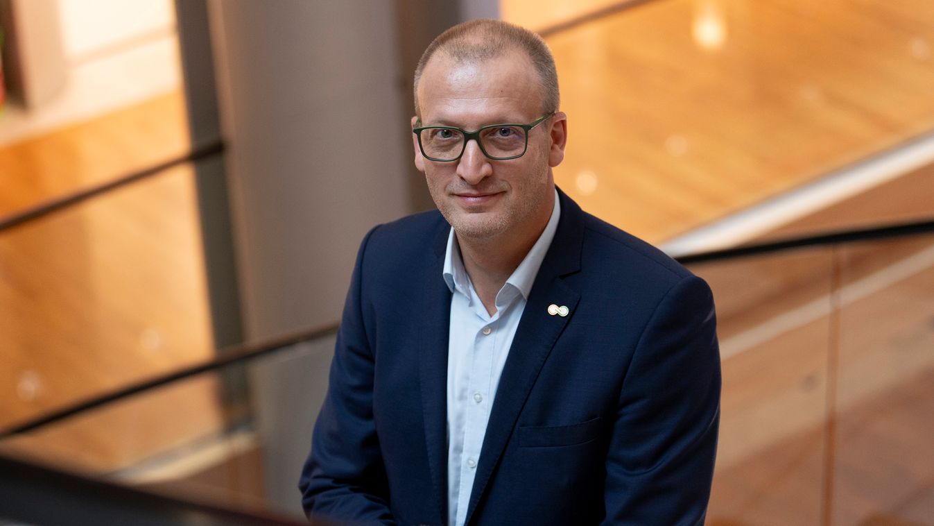 Tarr Zoltán, a Tisza Párt EP-delegációjának vezetője